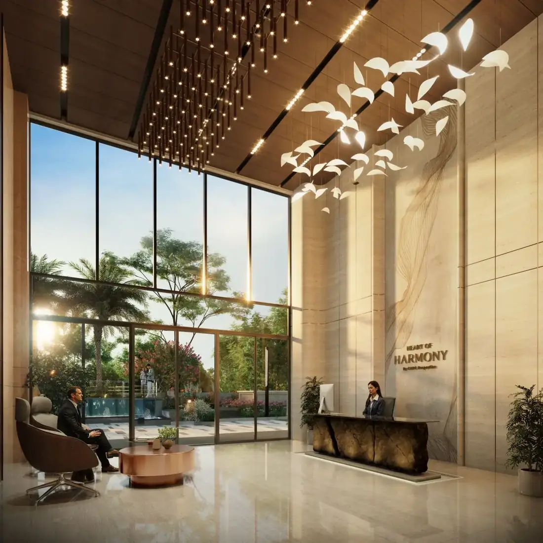 Heart of Harmony grand lobby